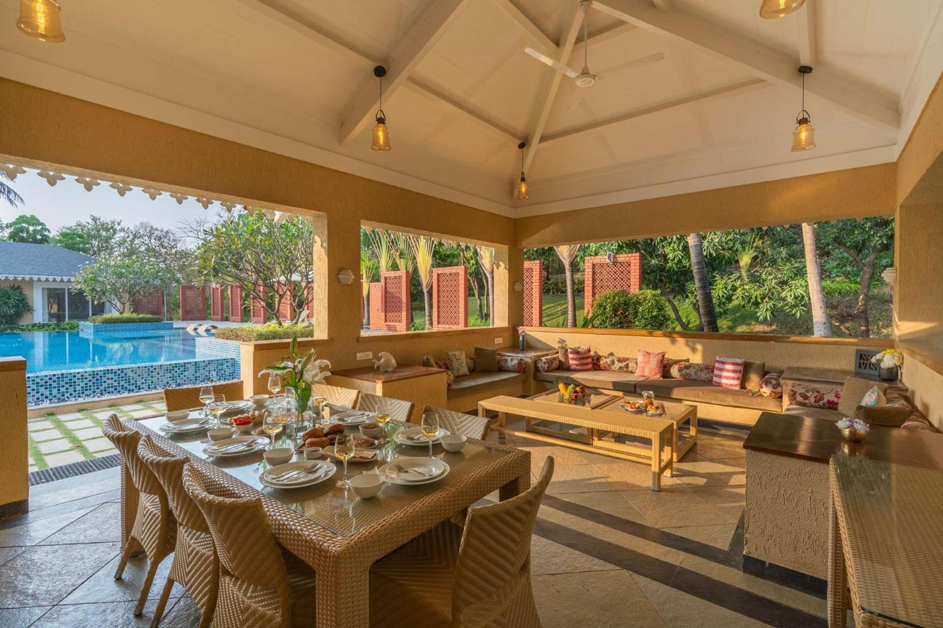 Stayvista At Amara Villa Luxury Collection With Private Pool & Gazebo Алибаг Екстериор снимка